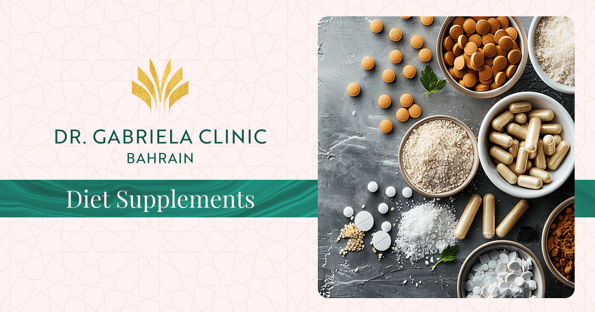 Diet Supplements | Dr Gabriela Clinic Bahrain